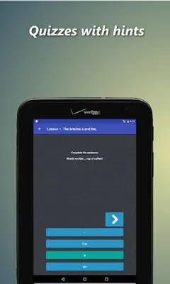 English grammar offline app android App screenshot 0